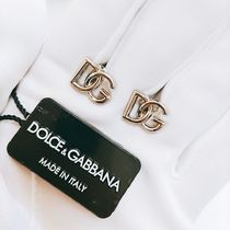 Dolce&Gabbana DGロゴ ピアス 両耳用 シルバー ドルガバ