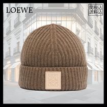 【関税込】 LOEWE ロエベ カシミヤ ロゴ ビーニー ニット帽