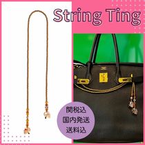 【String Ting】ゴールデン ナイト バーキン バッグチャーム