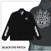 【完売必至】BlackEyePatch LOGO VELOUR RIDERS ジャケット