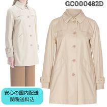 【HERNO】コットン ボタン付き トレンチコート