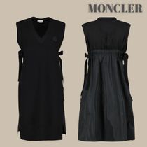 関税込★希少【MONCLER】Mid-length dress★Black★ワンピース