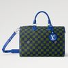 Louis Vuitton ボストンバッグ LouisVuitton《スピーディ バンドリエール40》青/緑 Damier 直営(2)