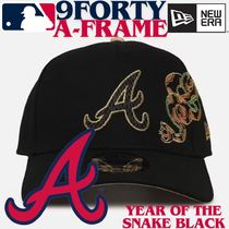 【海外限定】New Era 9FORTY A-Frame MLB Atlanta Braves