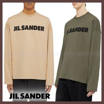 JILSANDER◆ロゴ 長袖 ジャージーTシャツ メンズ