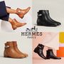 HERMES ショートブーツ・ブーティ 【大人気/お洒落♪】HERMES 《ネオ》ショートブーツ