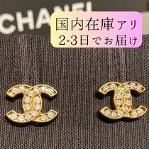 在庫あり確保済み！即発CHANELシャネル定番ゴールドCCロゴピアス