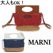 大人もOK! Marni Kids ロゴ プラーク トートバッグ