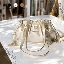 Miumiu 直営店より ジョワ ナッパレザー ミニバッグ 4色