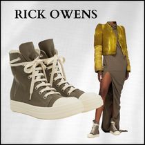 【RICK OWENS】DRKSHDW グレー Porterville Sneaks スニーカー