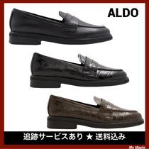 快適☆本革レザー・クロコダイル柄【ALDO】ローファー