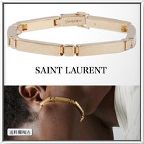 SAINT LAURENT ゴールドトーン Bar ブレスレット 人気