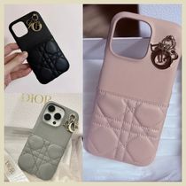 【Dior】国内発送♪ Lady Dior iPhone 16/16Pro/16ProMax ケース