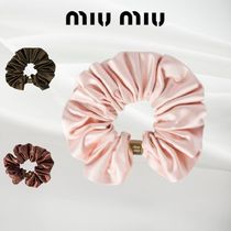 【MiuMiu】サテン シュシュ