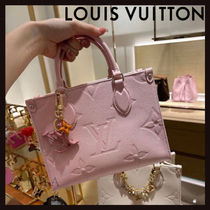 【入手困難カラー有♪】LOUIS VUITTON オンザゴー ハンドバッグ