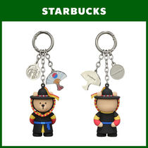 ★韓国【スタバ】Annyeong Gyeonggi Bearista Keychain