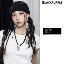 【BLACKPURPLE】24FW★ BP Crystal Hairband