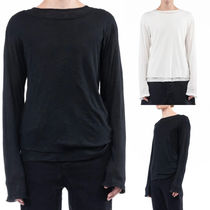 NO/FAITH STUDIOS - DOUBLE LAYERED ORGANIC COTTON LONGSLEEVE