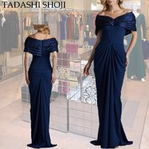 【TADASHI SHOJI】セラフィンプリーツポートレートカラーガウン