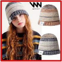 ☆人気☆【WV PROJECT】☆Biscuit Bocashi Knit Bucket Ha.t☆