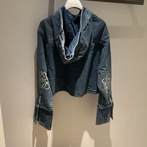 【LOEWE直営】VIP価格！ アナグラム デニムシャツ クロップド丈