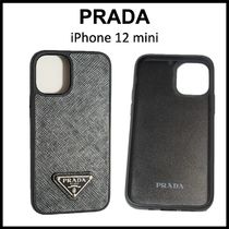 希少！◇PRADA◇ iPhone 12miniカバー サフィアーノレザー