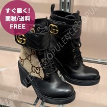 GUCCI グッチ 人気 GG レザー ショート/アンクルブーツ