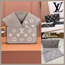 【LVロゴ】Louis Vuitton フェリシーポシェットショルダーバッグ