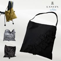 【LANVIN en Bleu】メニーリボントートバッグ