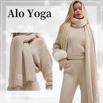 Alo Yoga☆ Courchevel Cashmere Scarf ベージュ カシミヤ