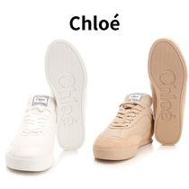 【送料関税込】 Chloe クロエ "Kick" スニーカー カーフスキン