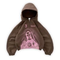 国内で当店のみ Bravest Studios - BROWN MARY UP HOODIE