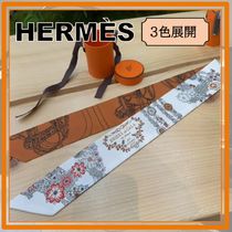 【コーデに彩りを☆】HERMES ツイリー Brides de Gala en Fleurs