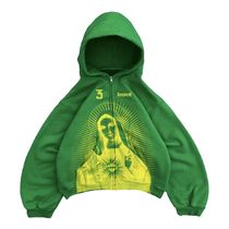 国内で当店のみ Bravest Studios - GREEN MARY UP HOODIE