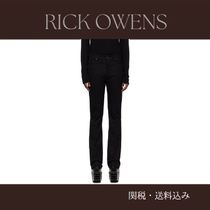 Rick Owens☆ブラック Porterville Jim Cut ジーンズ