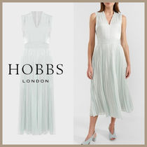 ★Hobbs London★ アレクサンドラ プリーツ ドレス