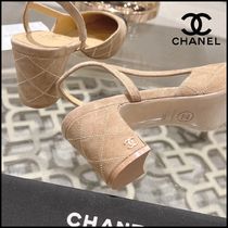 【上品な足元に】◆CHANEL◆ スリングバック シューズ