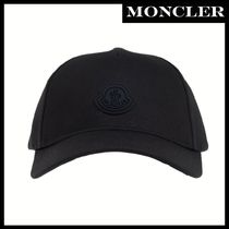 【MONCLER】Moncler ロゴ パッチ ベースボール キャップ