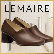 【人気急上昇中♪】LEMAIRE アナトミックパンプス 55 dark brown
