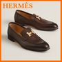 HERMES ドレスシューズ・革靴・ビジネスシューズ 大人気【HERMES】パリモカシン シープスキン