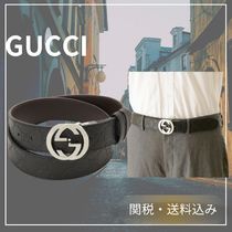 GUCCI  シグネチャー リバーシブル ベルト  関税送料無料