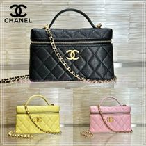 【形もサイズも可愛くて使いやすい♪】CHANEL バニティバッグ