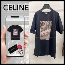 【CELINE】SNSで話題！men's コットン プリントTシャツ