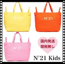 【国内発関税無】N°21 kids ヌメロキッズ ロゴ トートバッグ