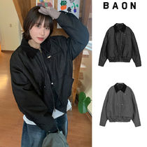 【BAON】[unisex] Namoki 2Way Quilting Corduroy Work JK