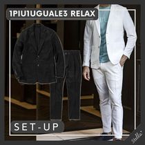 ■1PIU1UGUALE3 RELAX■大人気 ジャガードジャケット/スラックス