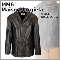 国内発/送関込【Mm6 Maison Margiela】レザージャケット