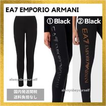 EMPORIO ARMANI EA7 ロゴ ストレッチレギンス