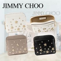 国内即発【JIMMY CHOO】コンパクトジップ カードケース ミニ財布