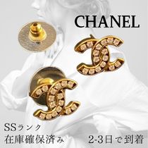 SSランク新古品！在庫確保済み！CHANEL定番ゴールドCCロゴピアス